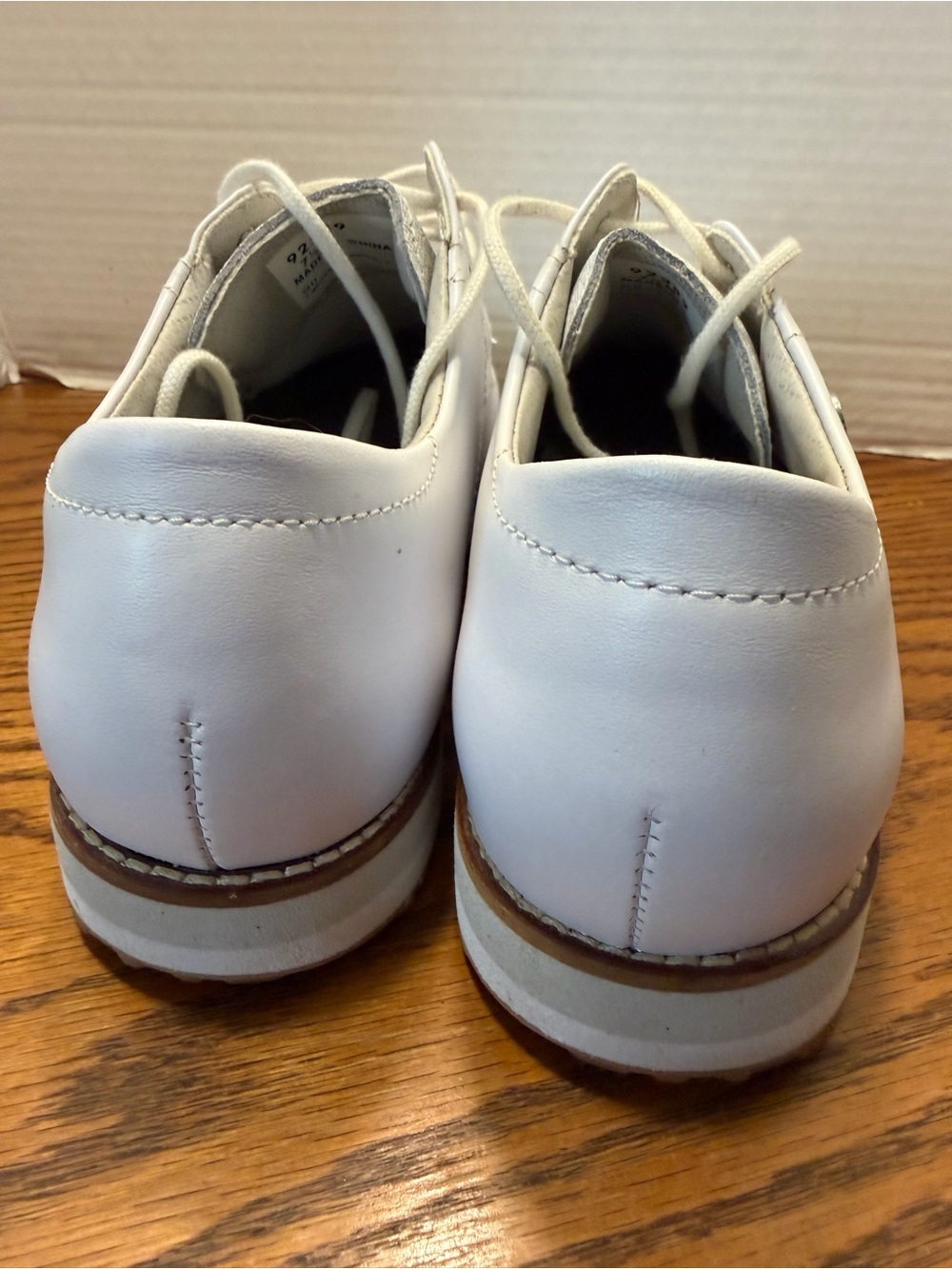Footjoy golf shoes woman’s classic White Lace-Up Oxford Shoe with Fringe Kiltie - Picture 10 of 13